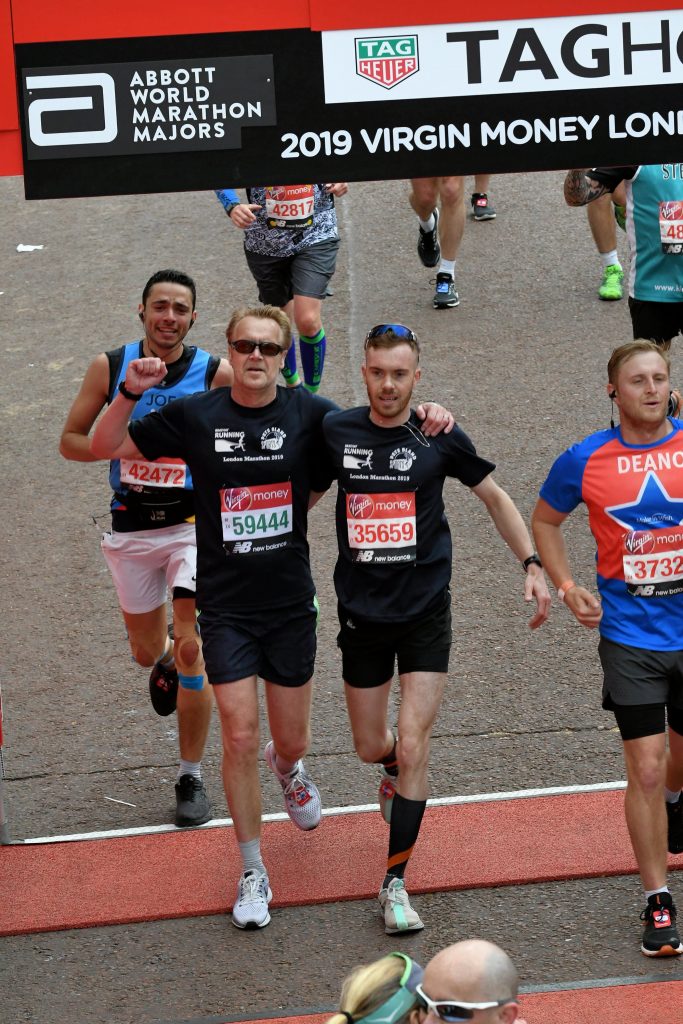 Tom and Warren London Marathon